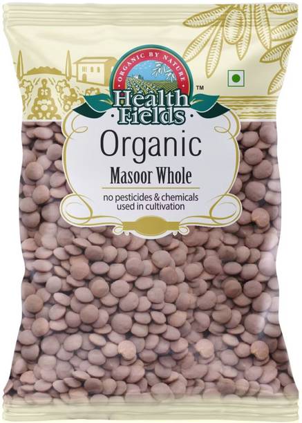 HealthFields Organic Black Masoor Dal (Whole)