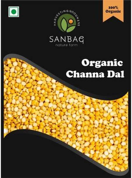 SANBAG NATURE FARM Organic Yellow Chana Dal (Split)