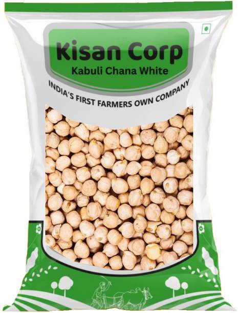 Kisancorp - Farmers Famliy Company Organic White Kabuli Chana (Whole)