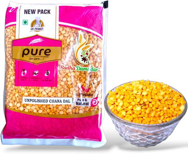 Radha Damodar Organic Yellow Chana Dal (Split)