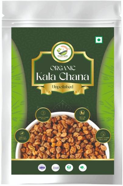 Simply Jaivik Organic Black Chana (Whole) (Kale Chhole)