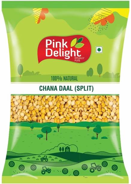 Pink Delight Yellow Chana Dal (Split) (Dry & Unpolished)