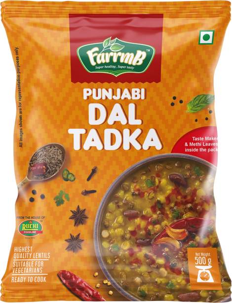 FarrmB Unpolished Mix Dal (Split)