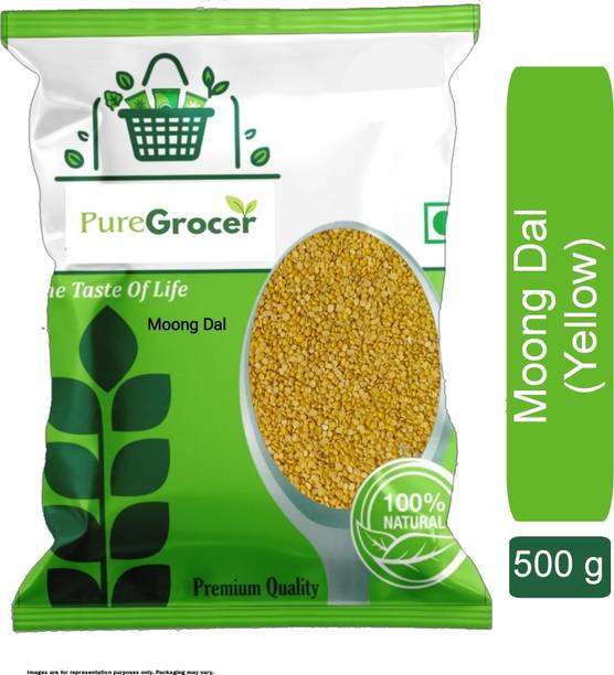 Puregrocer Yellow Moong Dal (Split)