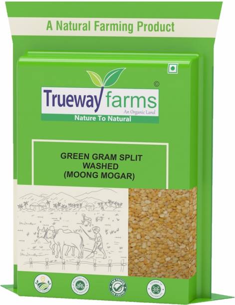 Trueway farms Organic White Moong Dal (Split)