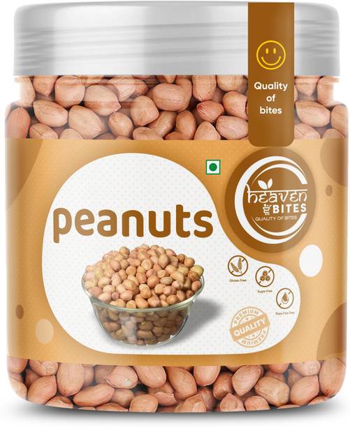 HEAVEN BITES Organic Peanut (Fresh & Nutrient-Rich Kaccha Moongfali | Unroasted Groundnuts)