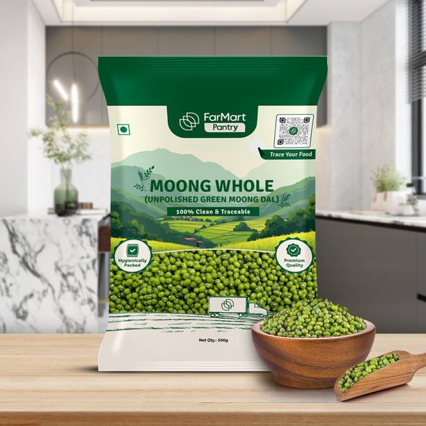 FarMart Green Moong Dal (Split/Chilka)