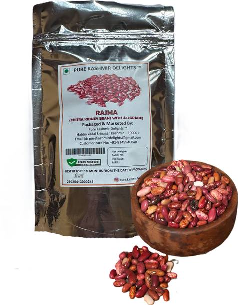 PURE KASHMIR DELIGHTS Organic Rajma Chithra (Whole)