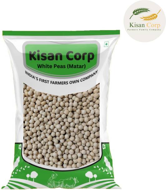 Kisancorp - Farmers Famliy Company Organic White Dried Peas (Whole)