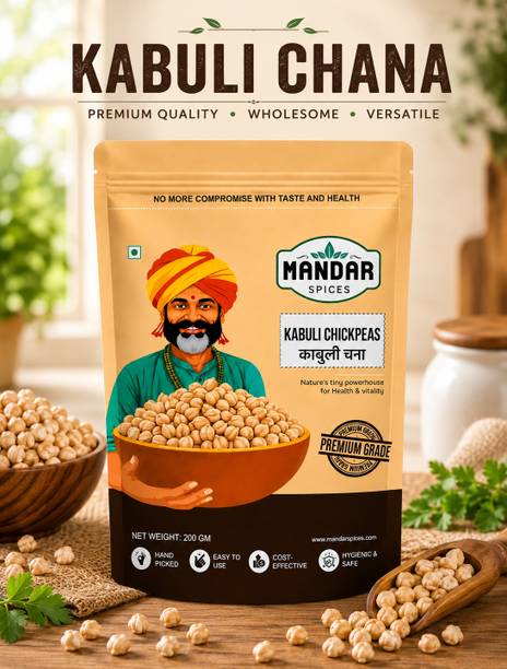 mandar spices Unpolished Kabuli Chana