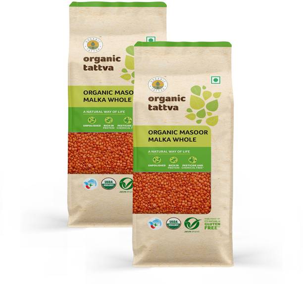 Organic Tattva Masoor Dal (Whole)