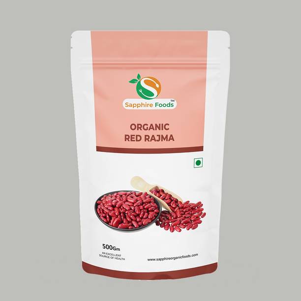 Sapphire Foods Organic Red Rajma (Whole)
