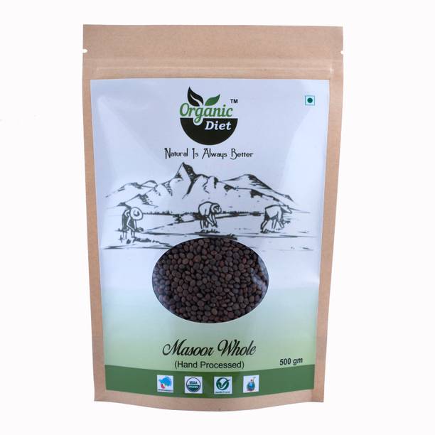 organic diet Organic Masoor Dal (Whole)