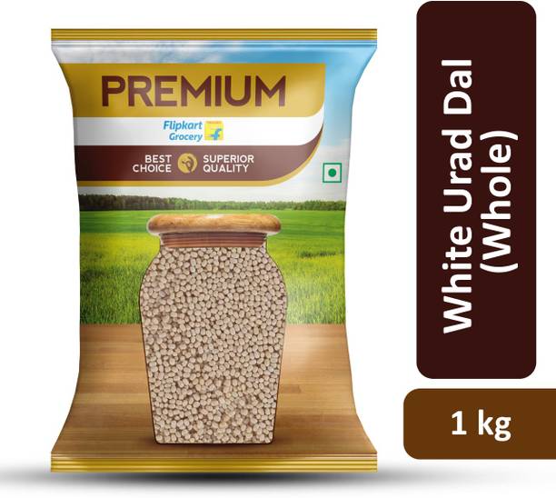 Premium White Urad Dal (Whole) by Flipkart Grocery