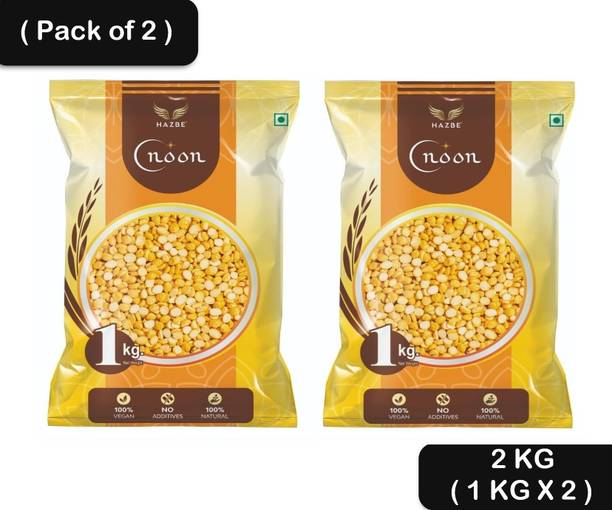 HAZBE Unpolished Chana Dal (Split)