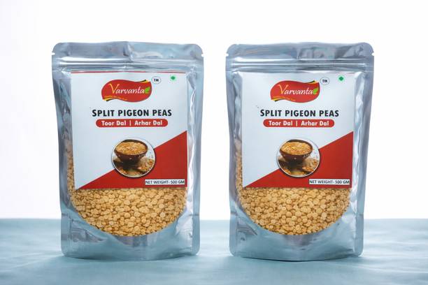 VARVANTA Organic Yellow Toor/Arhar Dal (Split)
