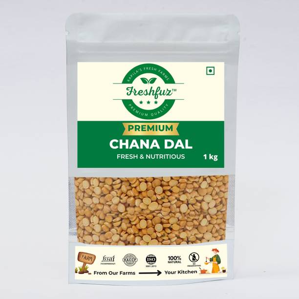freshfuz Organic Yellow Chana Dal (Split) (Split Bengal Gram)