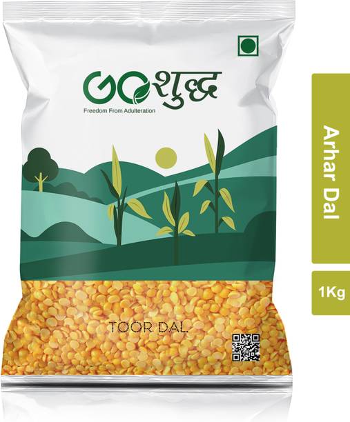 Goshudh Unpolished Yellow Toor/Arhar Dal