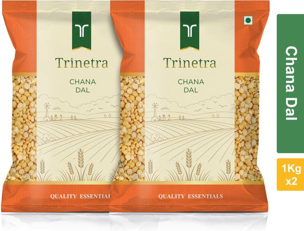 Trinetra Unpolished Yellow Chana Dal (Split)