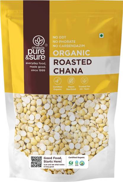 Pure & Sure Organic Roasted Chana Dal (Split)
