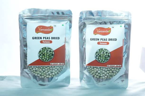 VARVANTA Organic Green Dried Peas (Whole)