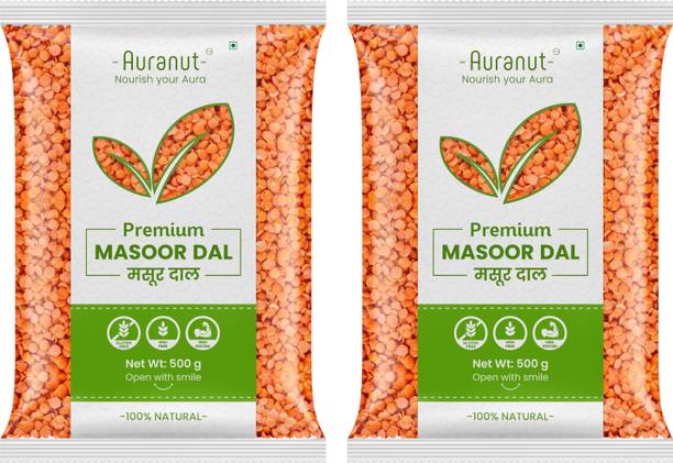 AURANUT Organic Masoor Dal (Split)