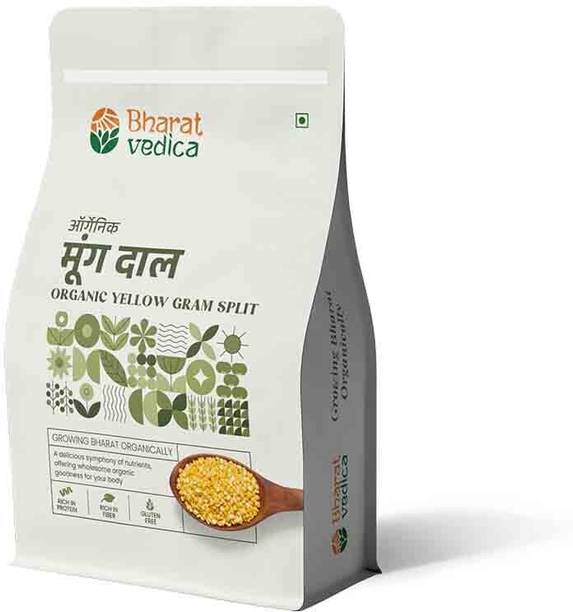 Bharat Vedica Organic Moong Dal (Split/Chilka)