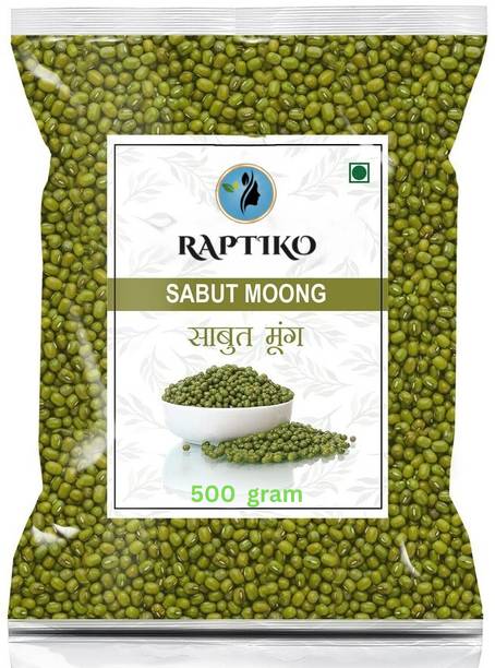 RAPTIKO Organic Moong Dal (Whole)