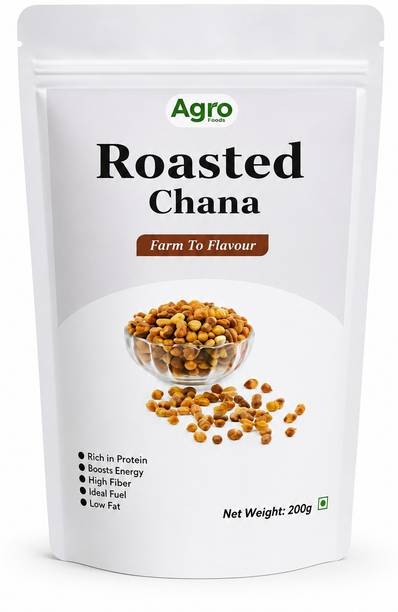 Agro Foods Unpolished Roasted Chana