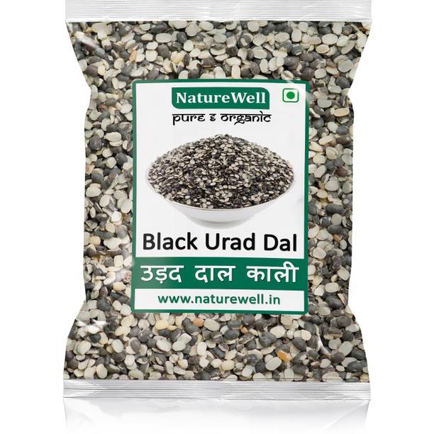 Naturewell Organics Unpolished Black Urad Dal (Split)