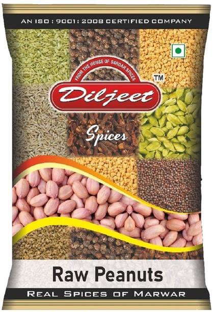 DILJEET SPICES Red Raw Peanut (Whole)
