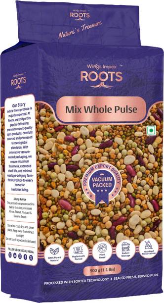 wings impex roots Unpolished Mix Beans
