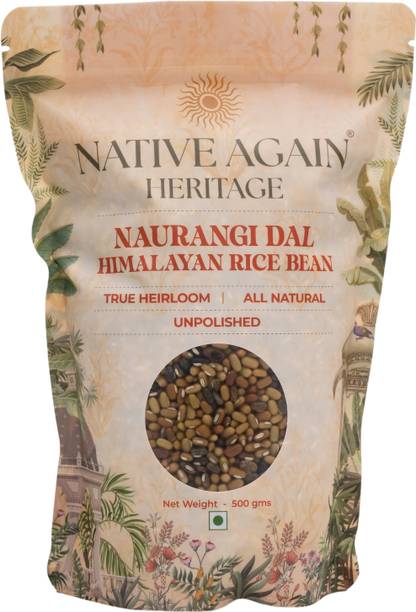 NATIVE AGAIN HERITAGE Unpolished Green, Red, Yellow, Brown Mix Dal (Whole)