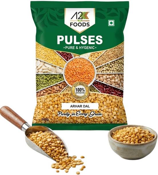 A2K FOODS Unpolished Toor/Arhar Dal