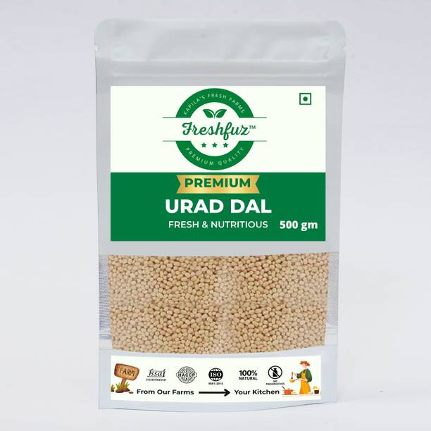 freshfuz Organic Urad Dal (Whole)