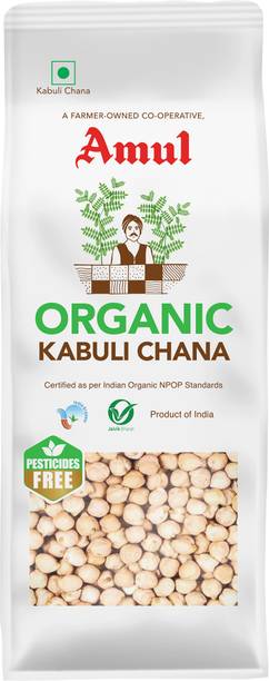 Amul Organic White Kabuli Chana (Whole)