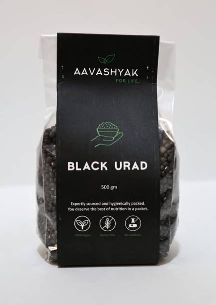 Aavashyak Organic Urad Dal (Whole)