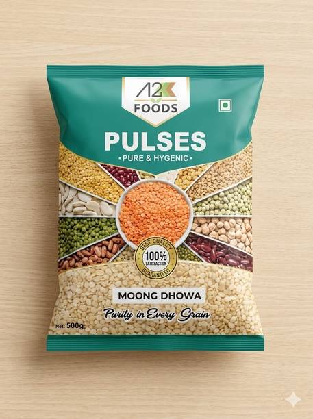A2K FOODS Moong Dal (Split)