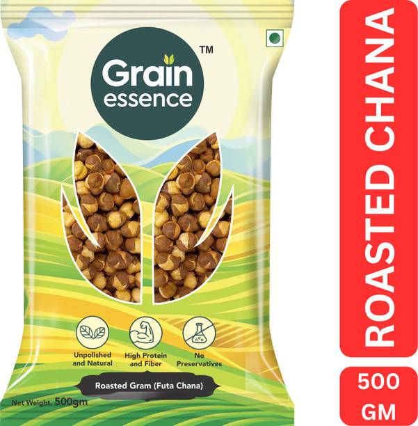 GRAIN ESSENCE Brown Bengal Gram (Whole) (Roasted Whole Pulses)