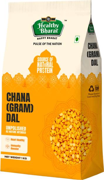 Healthy Bharat Unpolished Chana Dal (Split)