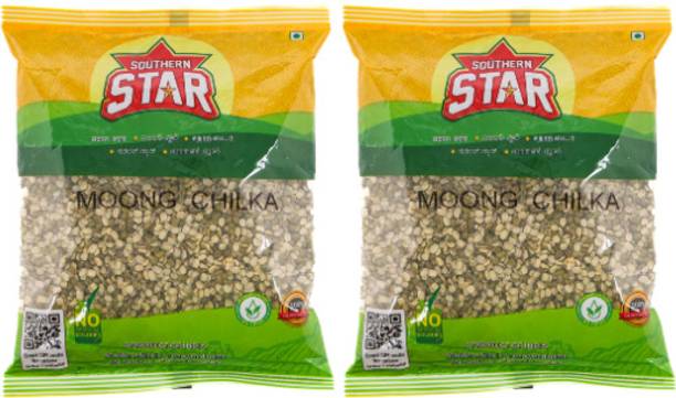 Southern Star Organic Green Moong Dal (Split/Chilka) (Green Garam Moong Dal Split/Chilka)
