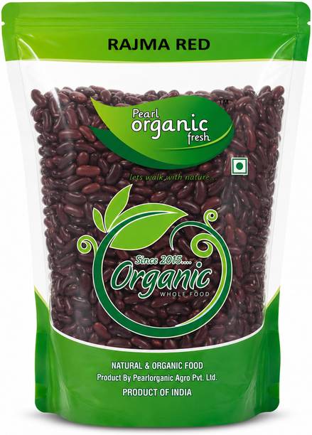 Pearl Organic Fresh Unpolished Rajma