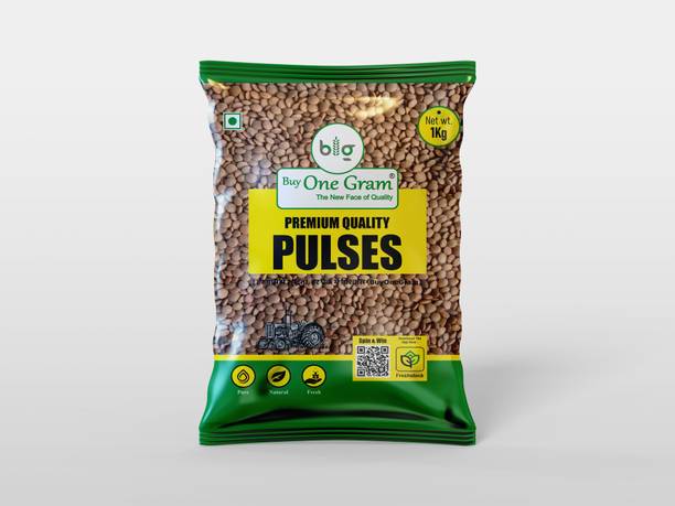 Buy One Gram Black Masoor Dal (Split)