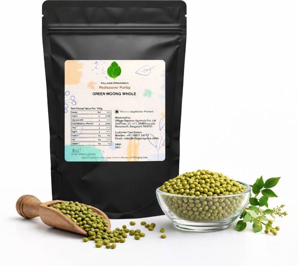 Village Organica Moong Dal (Whole)