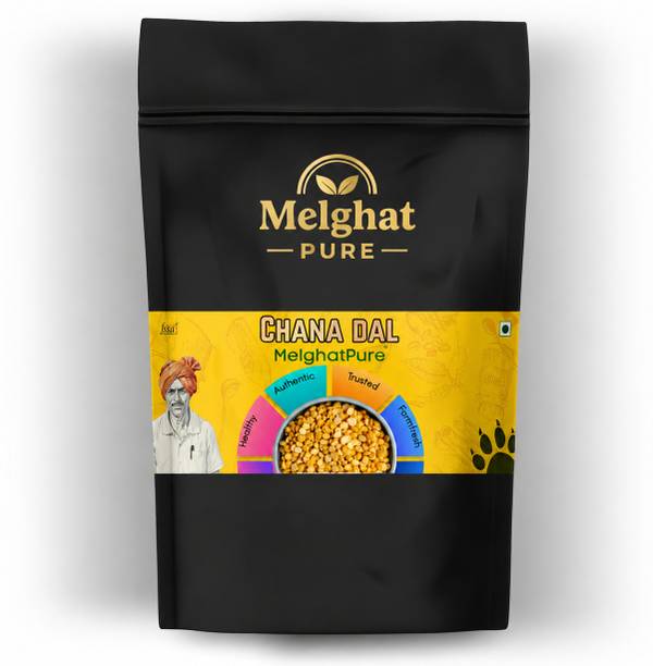 MelghatPure Unpolished Yellow Chana Dal