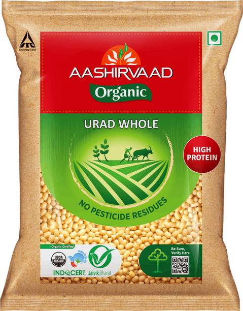 AASHIRVAAD Organic White Urad Dal (Whole)