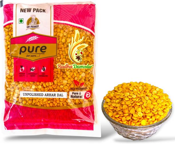 Radha Damodar Organic Yellow Toor/Arhar Dal (Split)