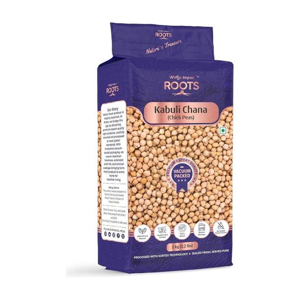 wings impex roots Unpolished Kabuli Chana