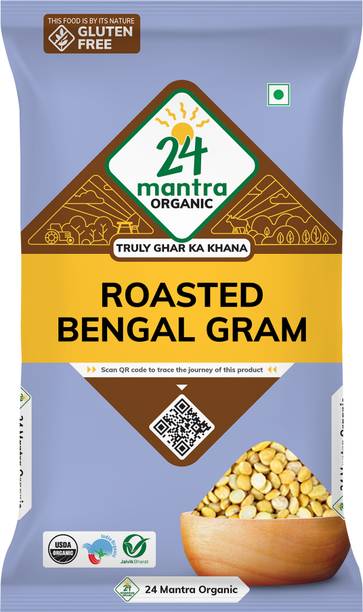 24 mantra ORGANIC Organic Roasted Bengal Gram (Split)