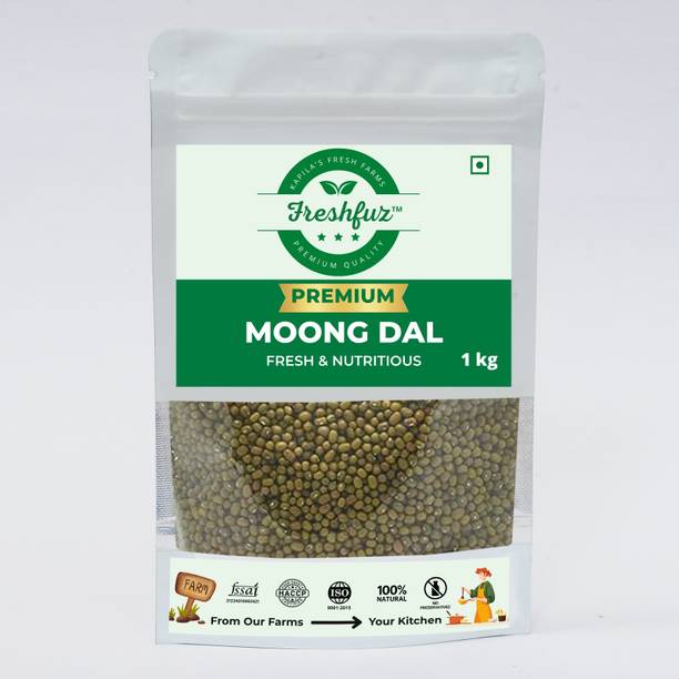freshfuz Organic Green Moong Dal (Whole) (Whole Green Moong)